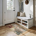 RELEANY Washable Area Rugs 2'x4' Non-Slip Modern Abstract Soft by RELEANY