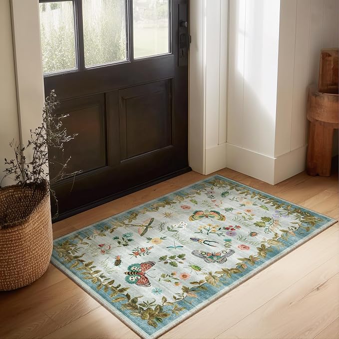 2x3 Washable Throw Rugs for Entryway: Door Mat Indoor Entrance Small Area Rug - Image 6