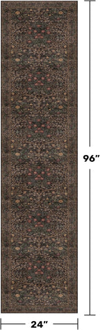 Dark Brown Washable 2x8 Runners - Image 2