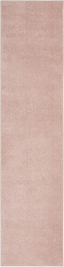 Nourison Home Nourison Essentials Pink 2'2" x 14' Area Rug - Image 4