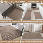 Indoor Door Mat 36x60 Dirt Resistant and Absorbent, Non-Slip Rubber Backing - Image 8