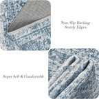 Soalmost 9x12 Area Rugs for Living Room, Non Slip Machine Washable Vintage Rugs - Image 5