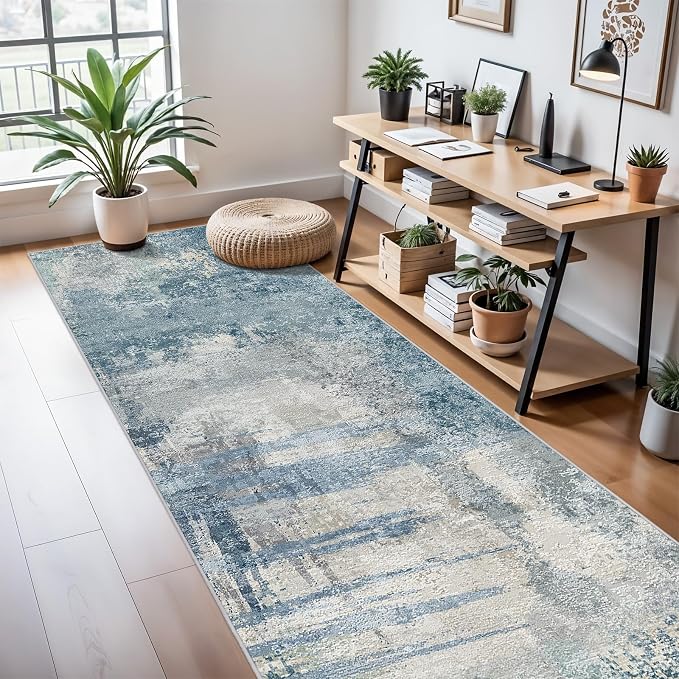 3x10 Extra Long Runner Rug Non-Slip Washable - Image 4