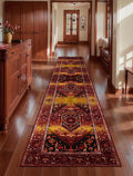 SERISSA Runner Rug for Hallways, Extra Long Boho Rug Ultra Soft Vintage Rustic by SERISSAHomeDecorCollection