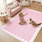 GarveeHome 4x6 Rug Non-Slip Washable Low-Pile Carpet - Image 2