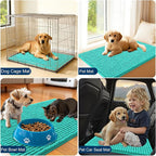 OLANLY Dog Door Mat for Muddy Paws 36x24, Ultra Absorbent Chenille Mud Doormat - Image 7