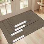 LEKEEPGO Ultra Thin Indoor Door Mat 24"x47", Low-Profile Door Mat Indoor - Image 2