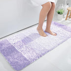 OLANLY Bathroom Runner Rugs Mat 47x24, Extra Soft Absorbent Microfiber Bath Rug by OLANLY