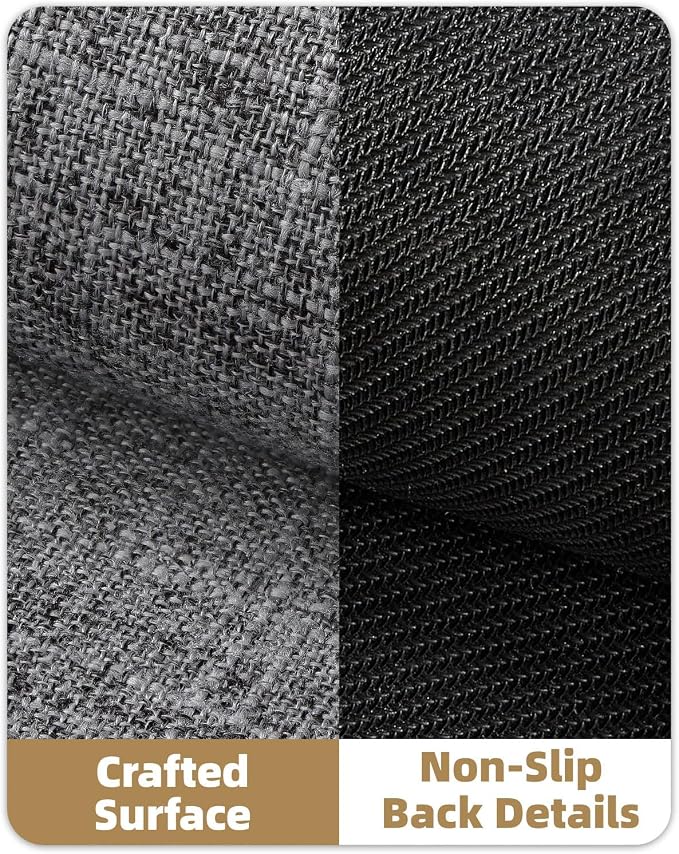 Color&Geometry Ultra Thin Indoor Door Mat 48"x72", Non Slip Rubber Backed Dirt - Image 6