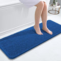 OLANLY Bathroom Runner Rugs 47x17, Soft Absorbent Chenille Bath Rugs, Rubber by OLANLY