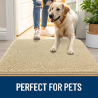 OLANLY Dog Door Mat for Muddy Paws 47x32, Absorbs Moisture and Dirt, Absorbent - Image 6
