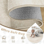 pmtsns Area Rugs 6x9 for Living Room: Washable Rug Modern Abstract Neutral Soft - Image 4