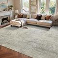 8x10 Ft Large Area Rugs for Living Room, Soft Non-Slip Washable Rugs Modern by Cuzwlovita