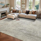 8x10 Ft Large Area Rugs for Living Room, Soft Non-Slip Washable Rugs Modern by Cuzwlovita