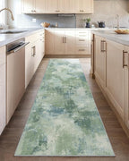 Runner Rugs for Hallway 2'6"x8', Modern Abstract Machine Washable Runners for - Image 2
