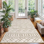 KUTA Area Rug 4x6 Boho, Moroccan Washable Rugs by KUTA