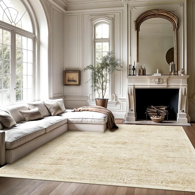 Soalmost Washable Area Rug 10x14, Large Soft Rugs - Image 7
