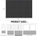 Front Door Mat 4' x 6', Heavy Duty Door Mat Outside Entrance, Non-Slip Welcome - Image 2