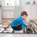 4x6ft Kids City Road Car Play Rug - Image 5