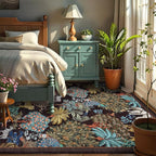 GarveeHome Jungle Animal Print Rug 5x7 Washable Area Rugs - Image 8