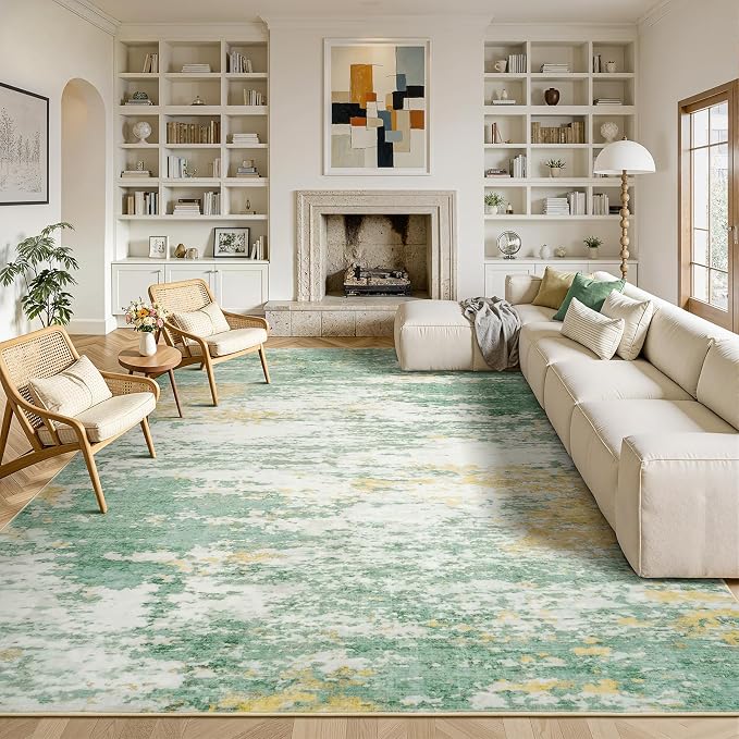 Lofus 9x12 Area Rug for Living Room, Abstract Large Rugs by Lofus