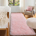 ONASAR Pink Runner Rugs for Bedroom Living Room, 2x6 Bedside Hallway Fluffy by ONASAR