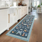2.5x8 Runner Rug for Hallway Washable Kitchen Rugs Non Slip by ROYHOME
