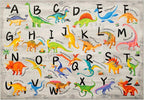 5x7 ABC Classroom Rug for Kids Playroom, Alphabet Rug - Image 3