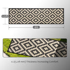 SAND MINE Reversible Mats, Plastic Straw Rug, Modern Area Rug, Large Floor Mat - Image 2