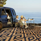 SAND MINE Reversible Mats, Plastic Straw Rug, Modern Area Rug, Large Floor Mat - Image 7