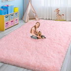 Large Shag Rugs 6 x 9, Soft Fluffy Fuzzy Plush Carpet, Anti-Skid Shaggy Rug - Image 3