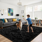 yongyangjuxin Fluffy Rug Shag Area Rug, Large Shag Area Rugs - Image 4
