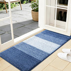 Kitinjoy Indoor Outdoor Door Mat, 44x24 Non-Slip Absorbent Dirt Trapper by Kitinjoy