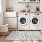 Miukiki 4x6 Area Rug for Living Room Moroccan Washable Rugs Non Slip Indoor - Image 8