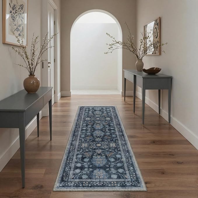GENIMO Kitchen Rug Sets of 2, Non-Slip Washable Low-Pile Kitchen Mats - Image 4