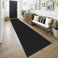 KOZYFLY Black 2.5'x14' Runners Rugs by KOZYFLY