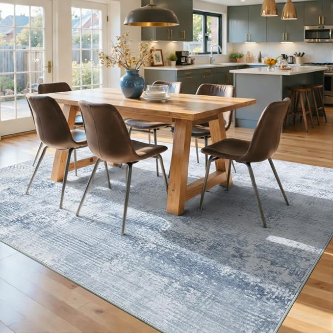 8x10 Ft Large Area Rugs for Living Room, Soft Non-Slip Washable Rugs Modern - Image 9