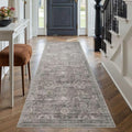 Rugxara 2x5 Runner Rug, Washable Kitchen Rugs, Non Slip Low Pile Area Rug Carpet by Rugxara