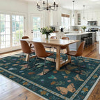 Rugxara Floral Rug for Living Room Bedroom - Image 3