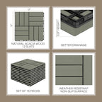 THYOI Premium Deck Tiles, Patio Flooring - Image 2