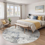 DMOYEST 8ft Round Area Rug for Living Room - Image 3