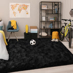 Chicrug Soft Area Rugs for Bedroom Living Room Plush Fluffy Rug 3x5 Feet - Image 4