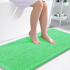 OLANLY Large Bathroom Rugs 50x30, Extra Soft Absorbent Chenille Bath Rugs by OLANLY