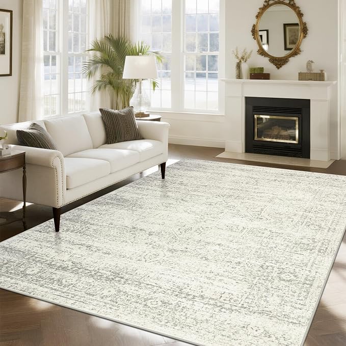 Srugn Washable Rugs 8x10 Area Rugs by Srugn