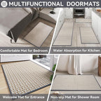 Indoor Door Mat 24x72 Dirt Resistant and Absorbent, Non-Slip Rubber Backing - Image 8