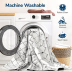 Lessymo Washable Area Rugs 6x9 for Bedroom Living Room Kitchen, Ultra-Soft Faux - Image 4