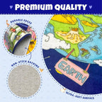 Outer Space Adventure 5x7 Kids Rug – Vibrant Galaxy Scene - Image 7