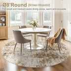 8ft Round Area Rug Living Room Rugs - Image 3