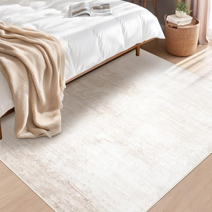 Area Rug 3x5 Washable Rug: Living Room Modern Abstract Rug Soft Non Slip - Image 4