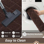 BEQHAUSE Dirt Trapper Door Mat 20" x 32", Doormat Non-Slip Entryway Rugs - Image 6
